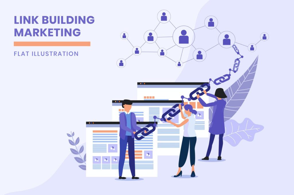 link building free