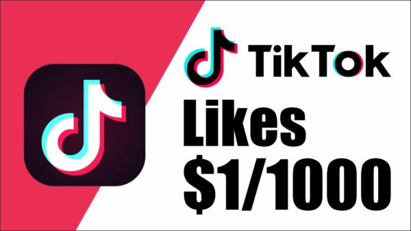 Tiktok likes $1/1000