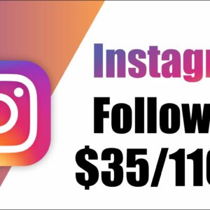 Instagram Followers 11000k $35