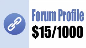 Forum Profile Backlinks 1000 — featured image